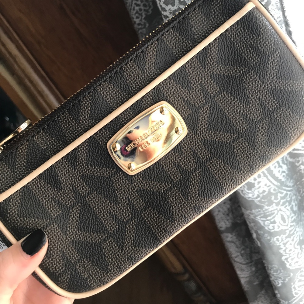 MK makeup bag